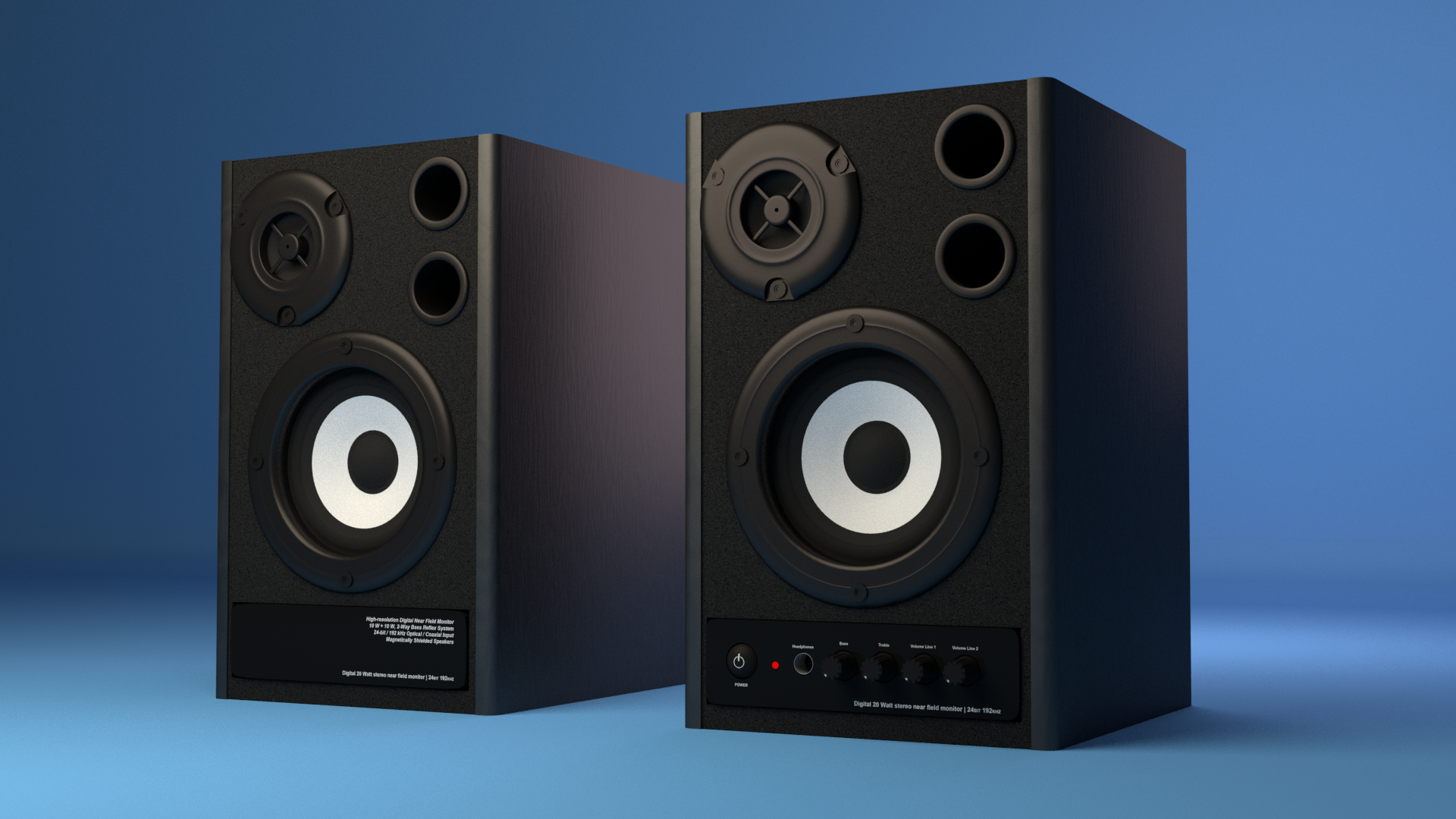 Monitor Speakers preview image 1